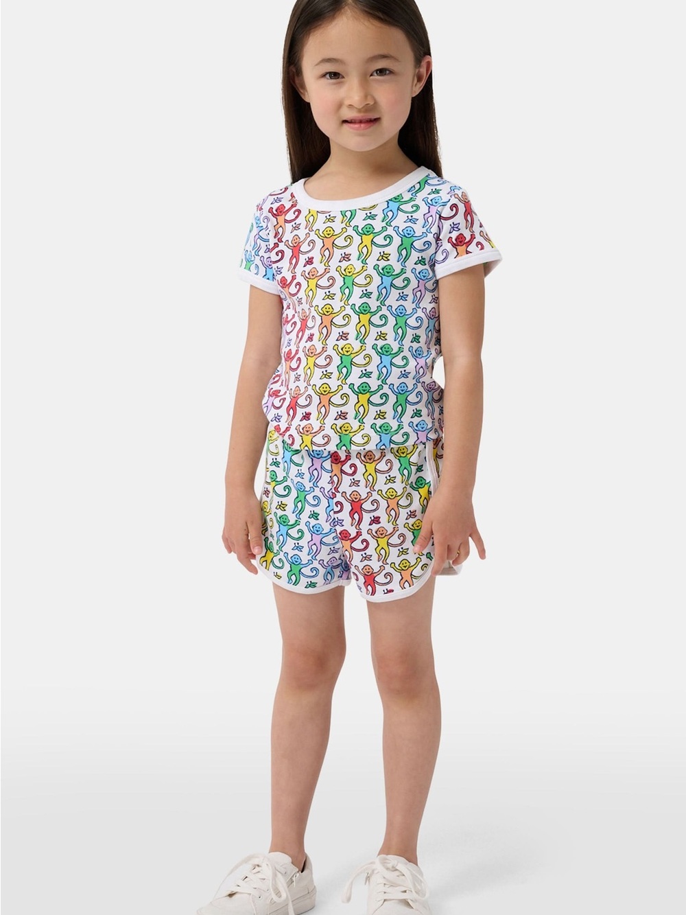 Kids Roller Rabbit Disco Monkey Playa Play Set Rainbow Pajamas NWT!